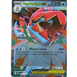 Mega Ferraligatr ex ASC 043 Double rare Ingles