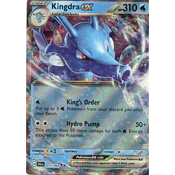 Kingdra ex SFA 012 Double rare Ingles