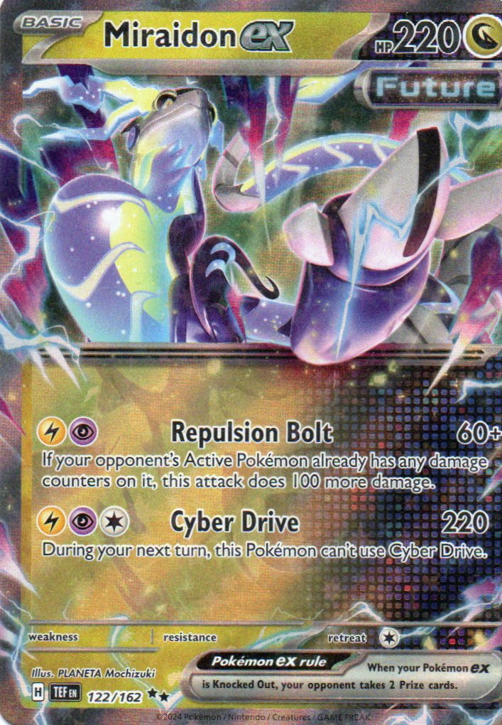 Miraidon ex TEF 122 Double rare Ingles