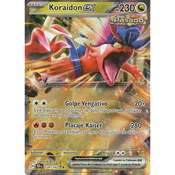 Koraidon ex TEF 120 Double rare Español