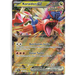 Koraidon ex TEF 120 Double rare Ingles