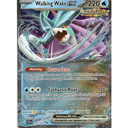 Walking Wake ex TEF 050 Double rare Ingles