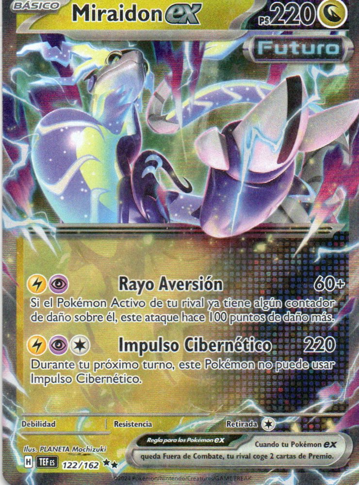 Miraidon ex TEF 122 Double rare Español
