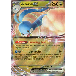 Altaria ex PAR 140 Double rare Ingles