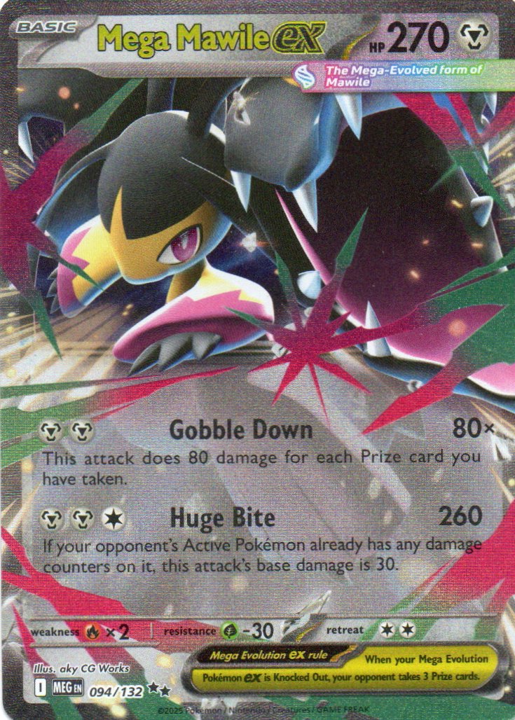 Mega Mawile ex MEG 094 Double rare Ingles