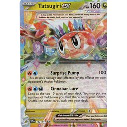 Tatsugiri ex SSP 142 Double rare Ingles