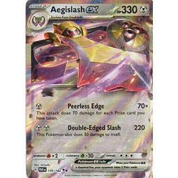 Aegislash ex PAR 135 Double rare Ingles