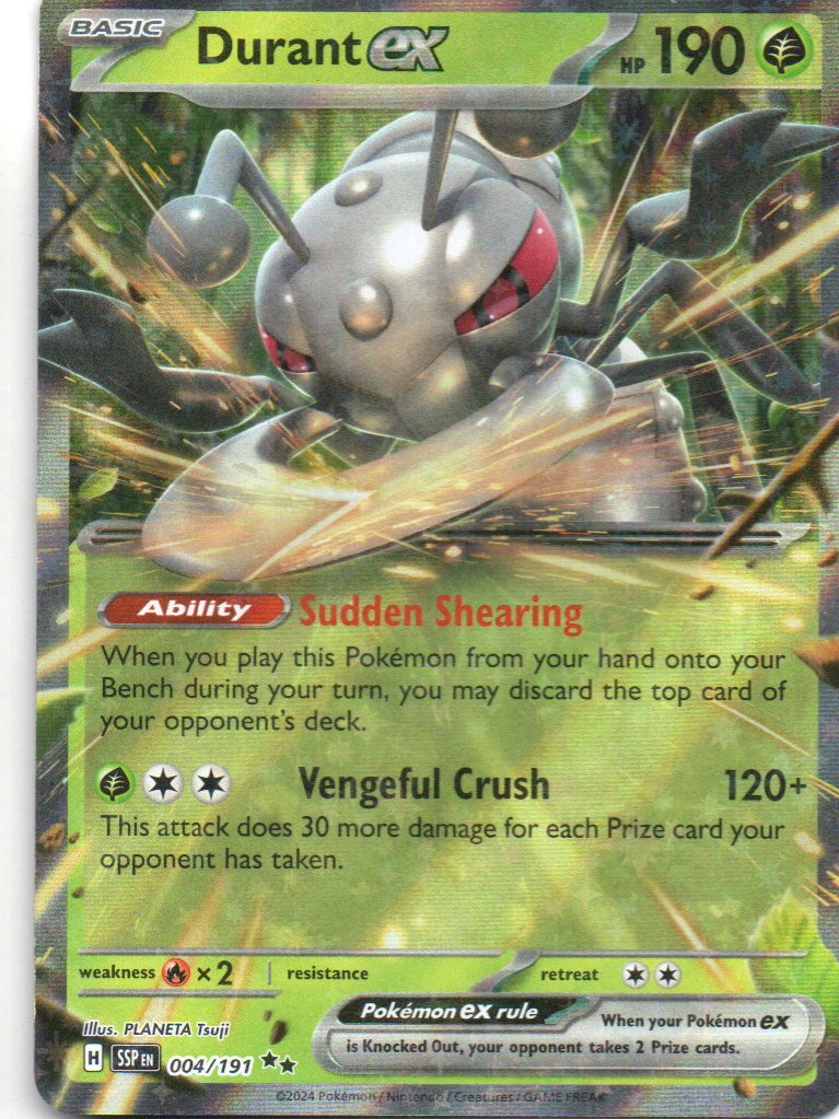 Durant ex SSP 004 Double rare Ingles