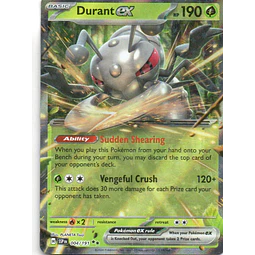 Durant ex SSP 004 Double rare Ingles