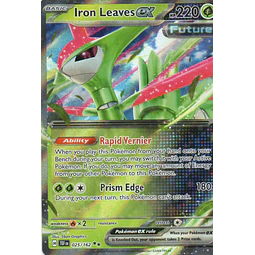 Iron Leaves ex TEF 025 Double rare Ingles
