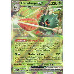 Decidueye ex OBF 015 Double rare Español
