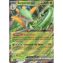 Serperior ex BLK 003 Double rare Ingles