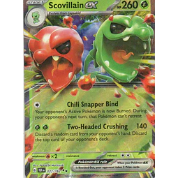 Scovillain ex TEF 022 Double rare Ingles
