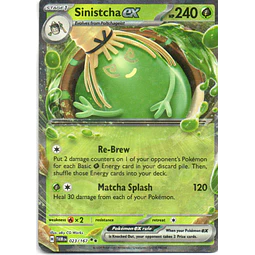 Sinistcha ex TWM 023 Double rare Ingles