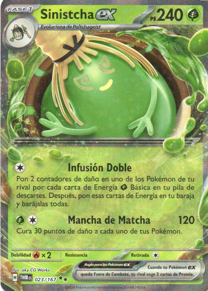 Sinistcha ex TWM 023 Double rare Español
