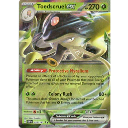 Toedscruel ex OBF 022 Double rare Ingles
