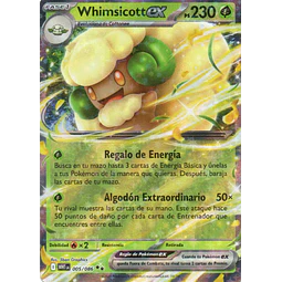 Whimsicott ex WHT 005 Double rare Español