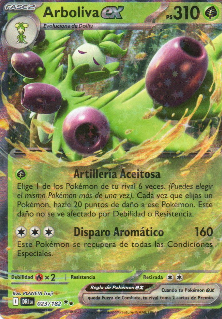 Arboliva ex DRI 023 Double rare Español