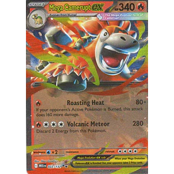Mega Camerupt ex MEG 022 Double rare Ingles
