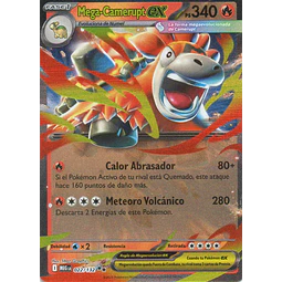 Mega-Camerupt ex MEG 022 Double rare Español