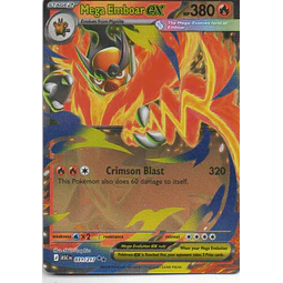 Mega Emboar ex ASC 031 Double rare Ingles