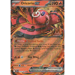 Oricorio ex PFL 018 Double rare Ingles