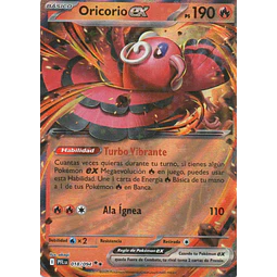 Oricorio ex PFL 018 Double rare Español