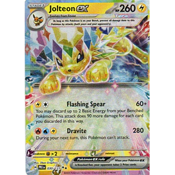 Jolteon ex PRE 030 Double rare Ingles
