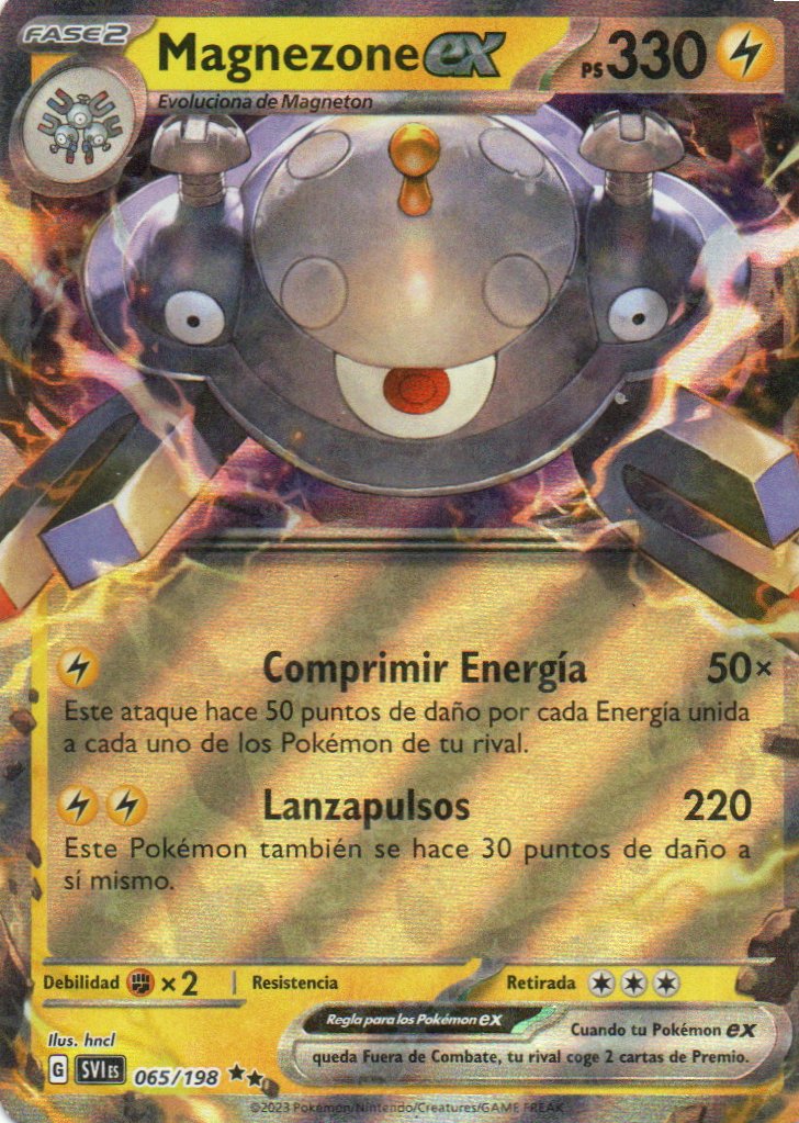 Magnezone ex SVI 065 Double rare Español