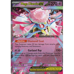 Mega Diance ex PFL 041 Double rare Ingles