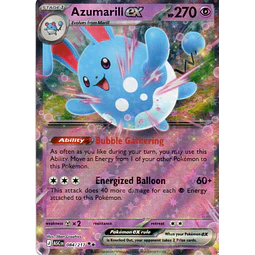 Azumarill ex ASC 084 Double rare Ingles