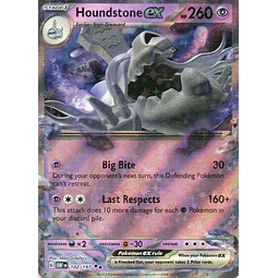 Houndstone ex OBF 102 Double rare Ingles