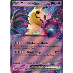 Mimikyu ex JTG 069 Double rare Ingles