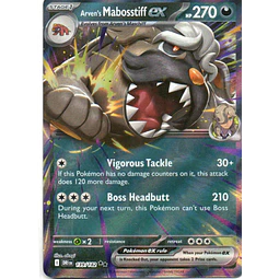 Arven's Mabosstiff ex DRI 139 Double rare Ingles