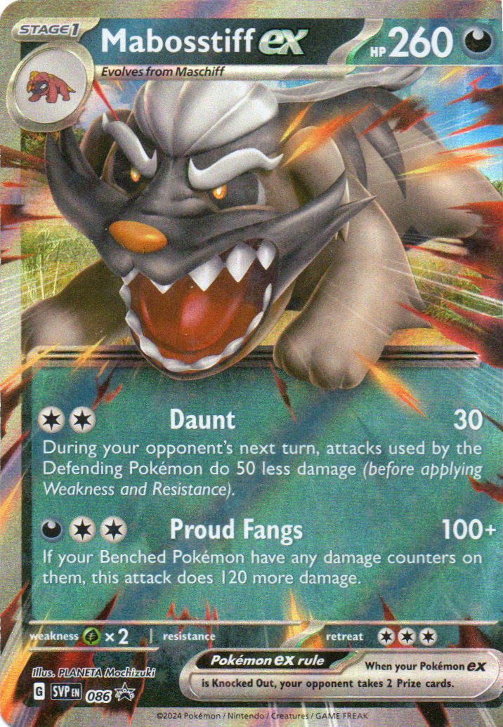 Mabosstiff ex SVP 086 Promo Ingles