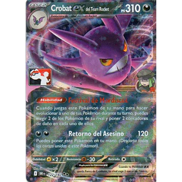 Crobat ex del team rocket DRI 122 Double rare Español