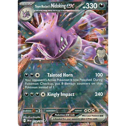 Team rocket's Nidoking ex DRI 119 Double rare Ingles