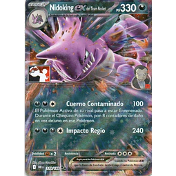 Nidoking ex del team rocket DRI 119 Double rare Español