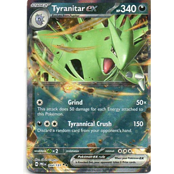Tyranitar ex PRE 064 Double rare Ingles
