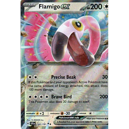 Flamigo ex SSP 160 Double rare Ingles