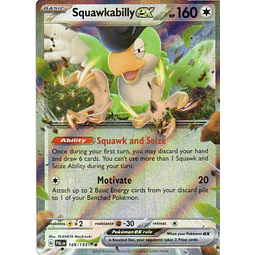 Squawkabilly ex PAF 075 Double rare Ingles