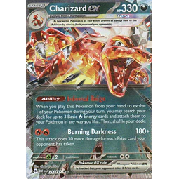 Charizard ex OBF 125 Double rare Ingles