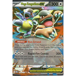 Mega Kangaskhan ex MEG 104 Double rare Ingles