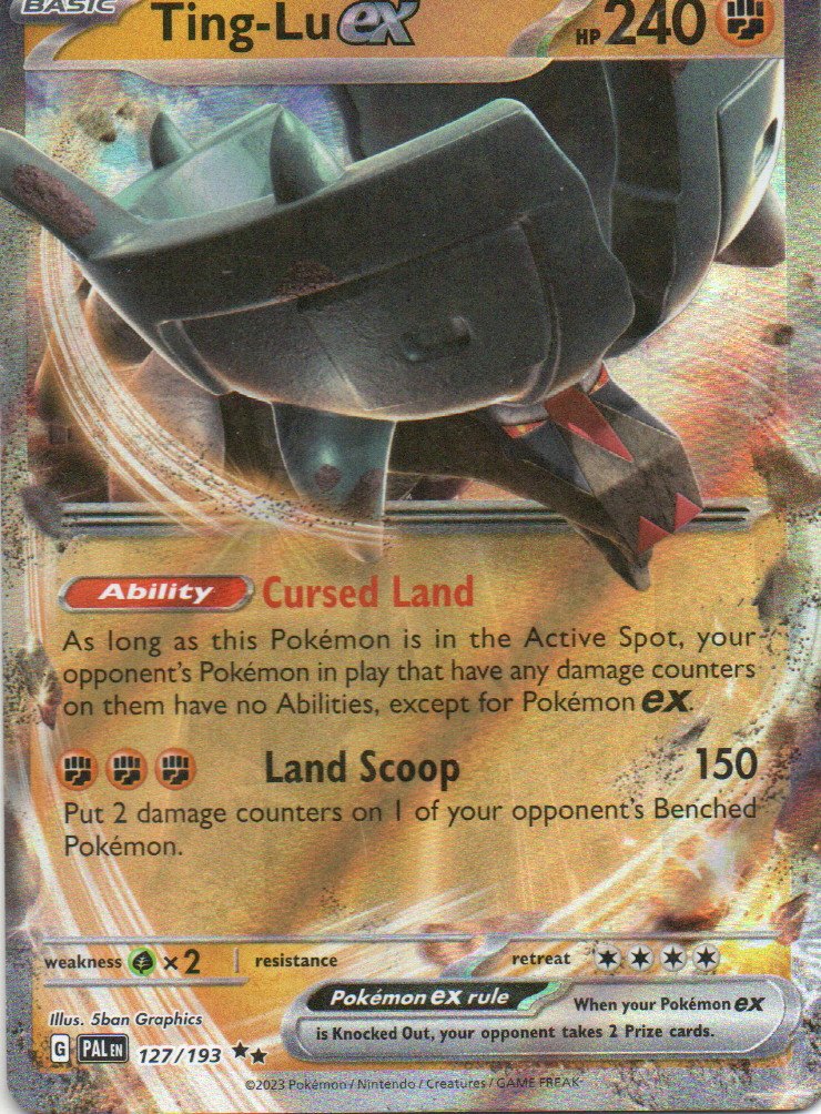 Ting-lu ex PAL 127 Double rare Ingles