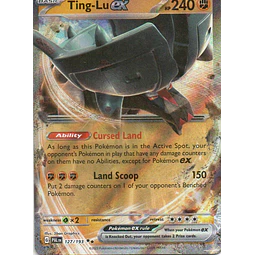 Ting-lu ex PAL 127 Double rare Ingles