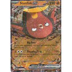 Stunfisk ex ASC 114 Double rare Ingles
