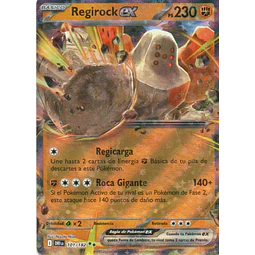 Regirock ex DRI 101 Double rare Español
