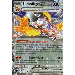 Skeledirge ex PAR 137 Double rare Ingles