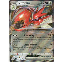 Scizor ex TEF 111 Double rare Ingles