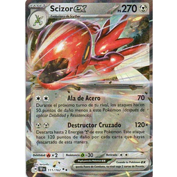 Scizor ex TEF 111 Double rare Español